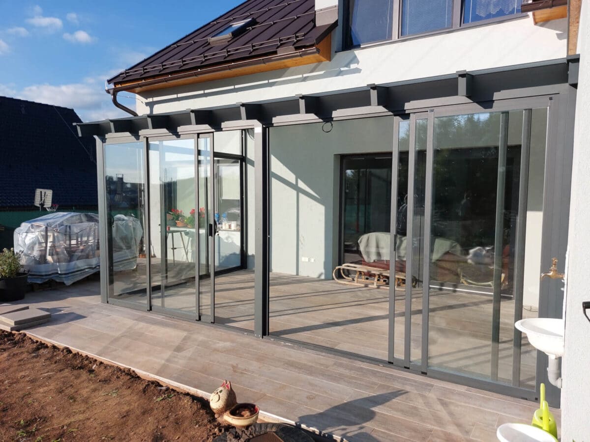 ALU-MASIV: hotová zimní zahrada z hliníku, Vrchlabí