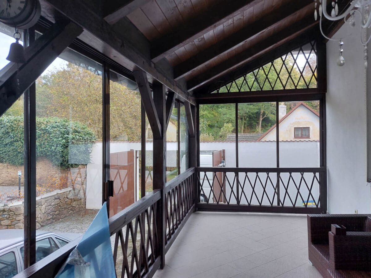 ALU-MASIV: zasklení verandy, Nové Hrady