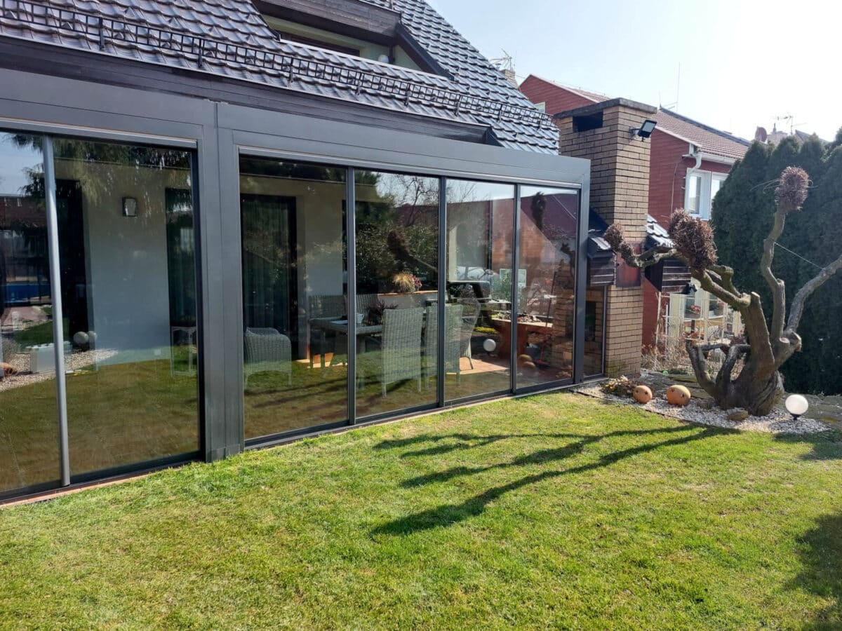 ALU-MASIV: zimní zahrada z hliníku, Uherský Brod