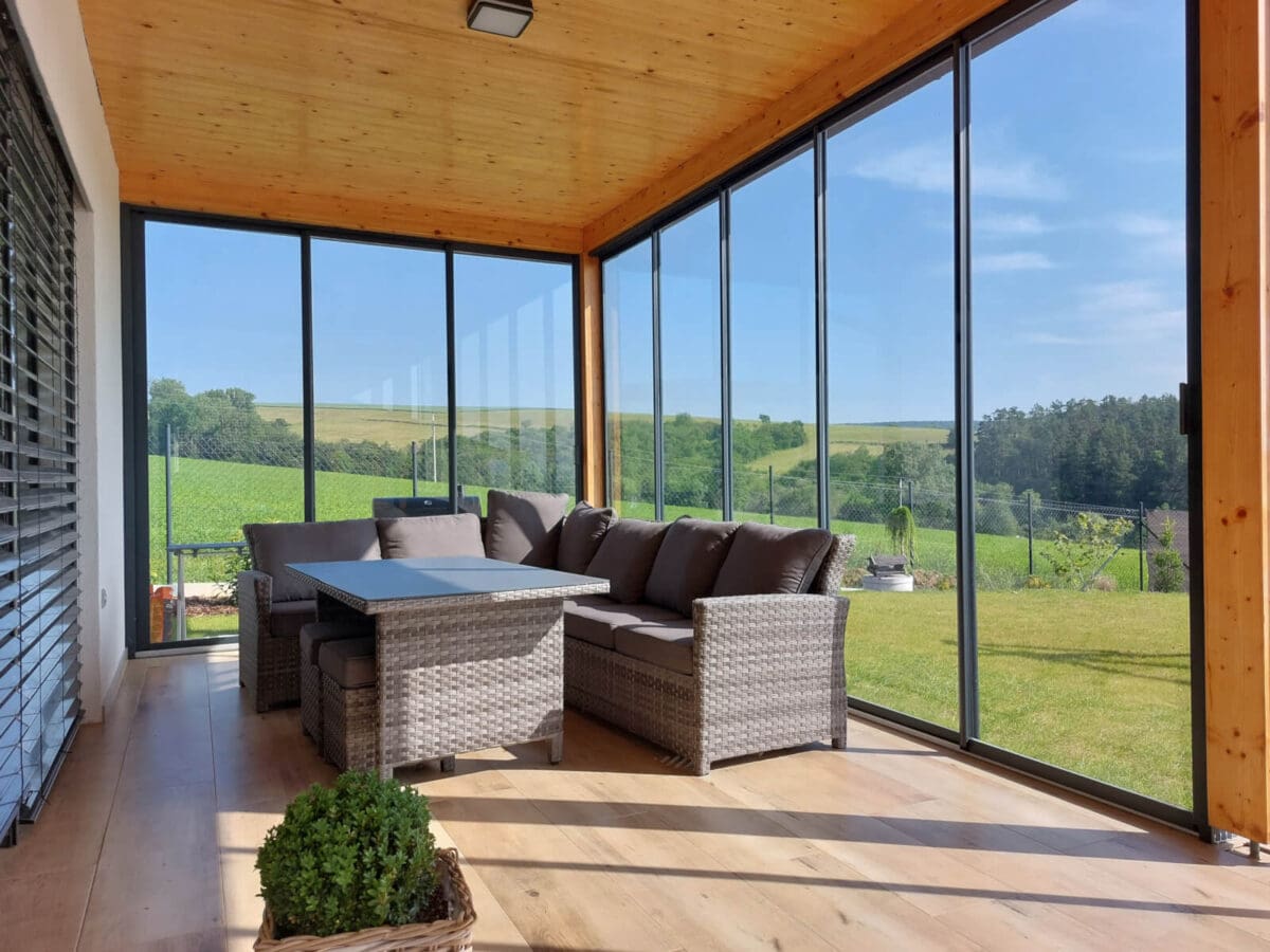 ALU-MASIV: zasklení terasy