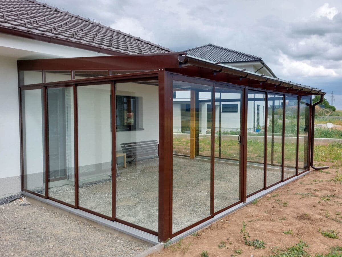 ALU-MASIV: zimní zahrada z hliníku, Lysice