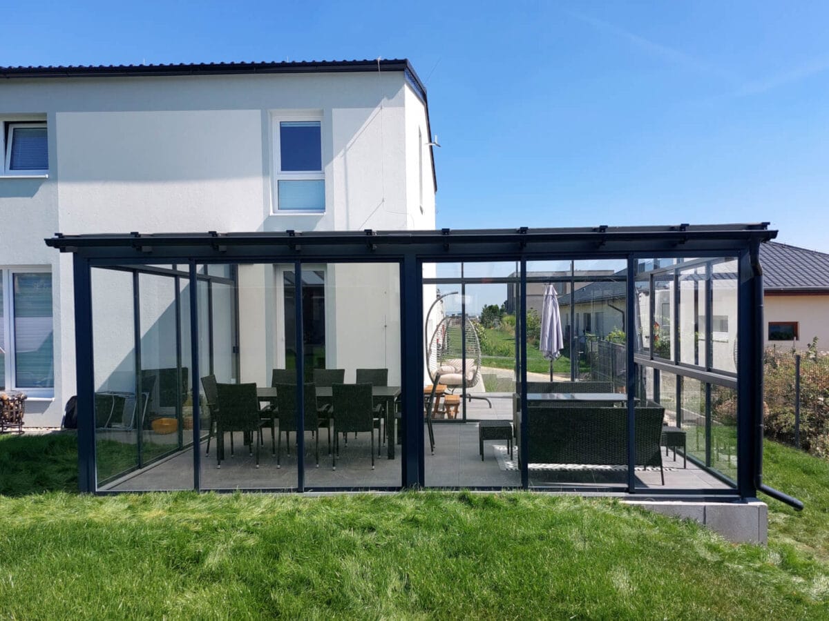 ALU-MASIV: zimní zahrada z hliníku, Ostrava-Poruba