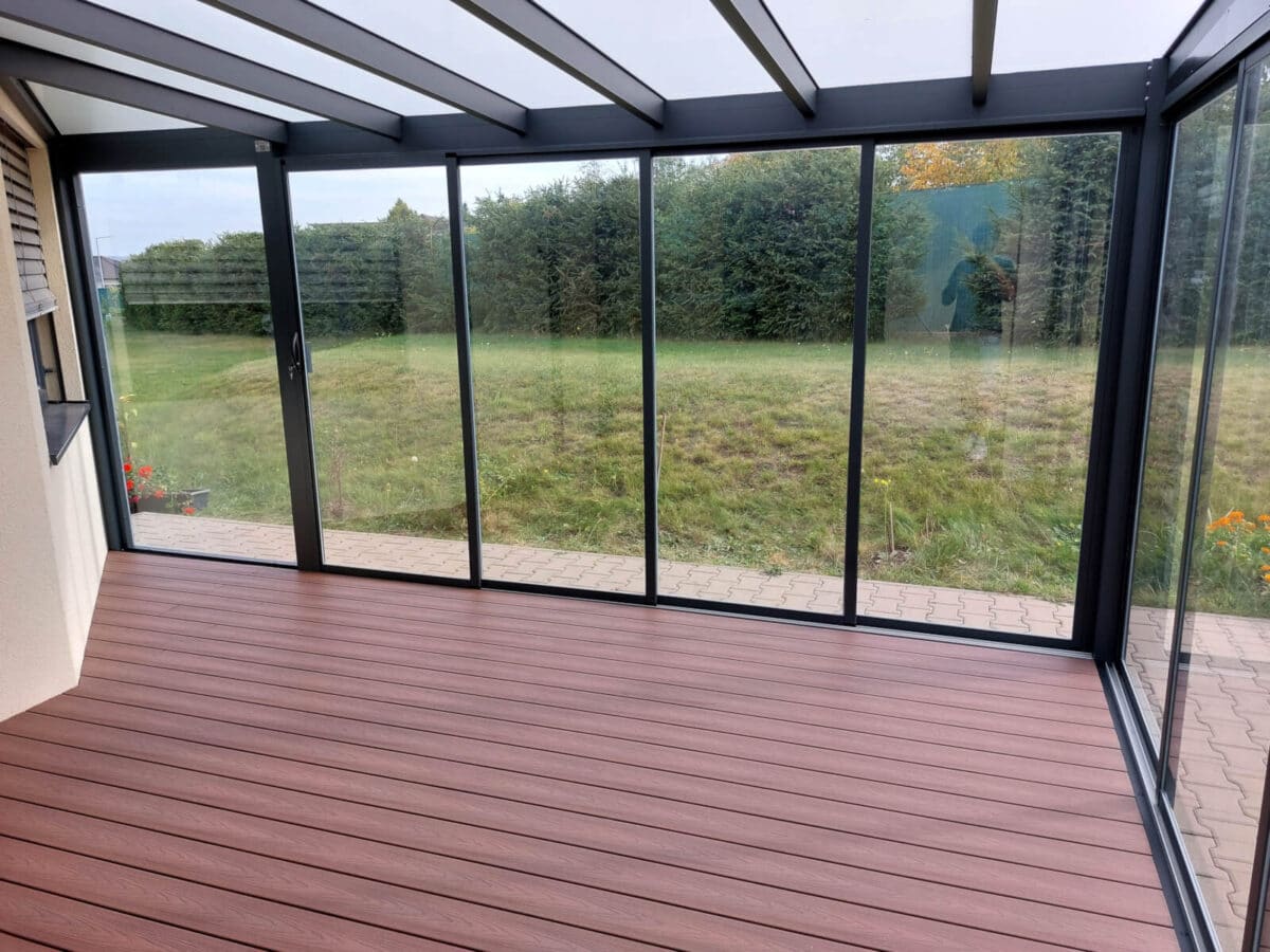 ALU-MASIV: zimní zahrada z hliníku, Jíloviště